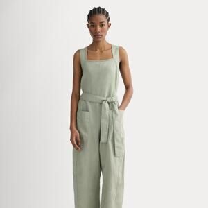 NWT Everlane The Utility Coverall in Linen Sz 16 Green Seagrass
